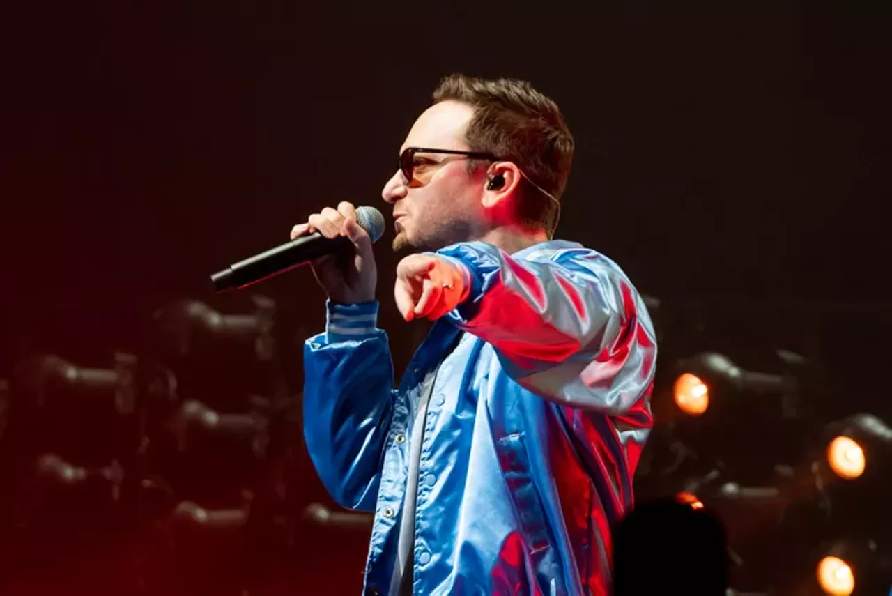 Image: This is what it looked like when the Lonely Island performed at the Fox Theatre