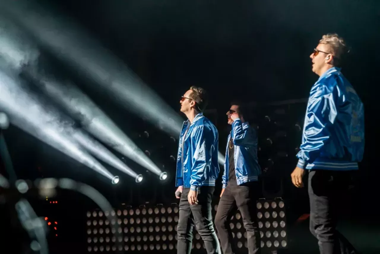 Image: This is what it looked like when the Lonely Island performed at the Fox Theatre