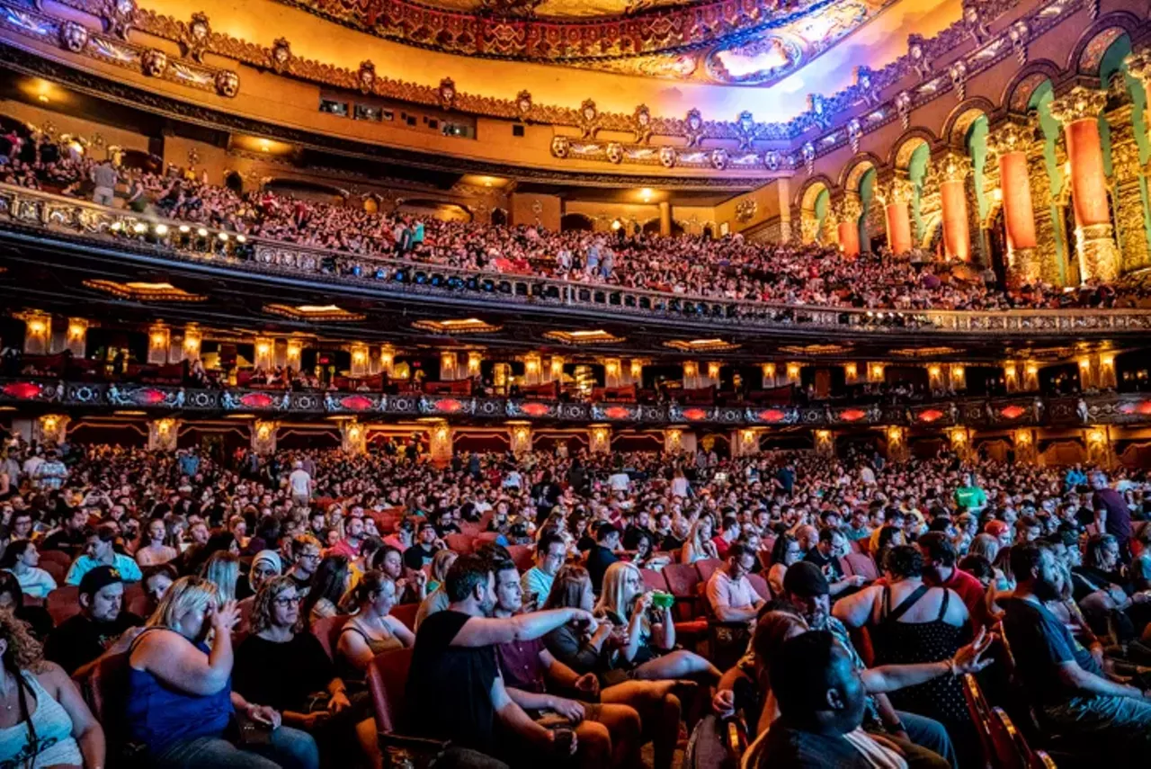 Image: This is what it looked like when the Lonely Island performed at the Fox Theatre