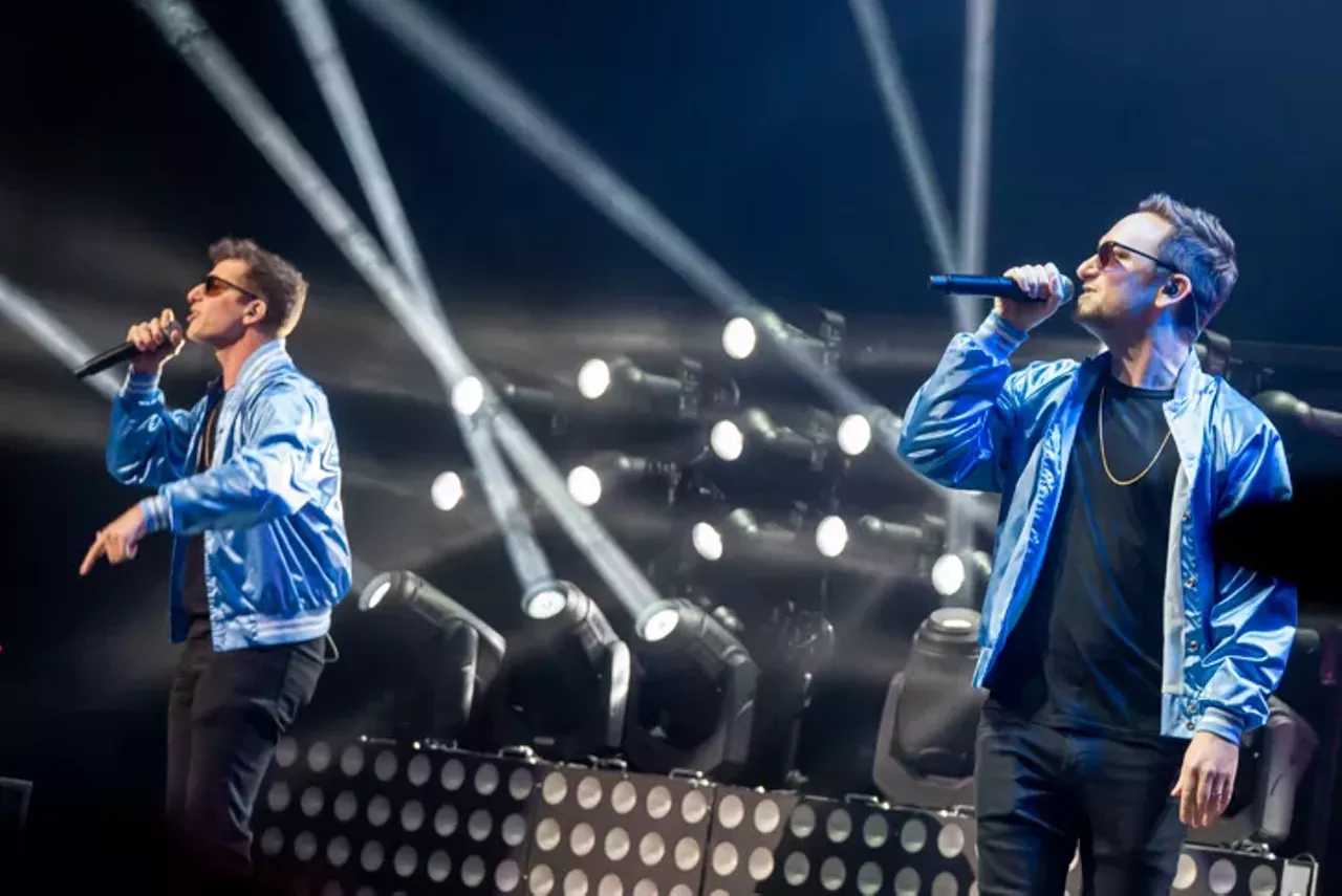 Image: This is what it looked like when the Lonely Island performed at the Fox Theatre