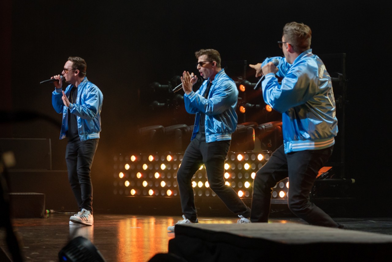 This is what it looked like when the Lonely Island performed at the Fox Theatre