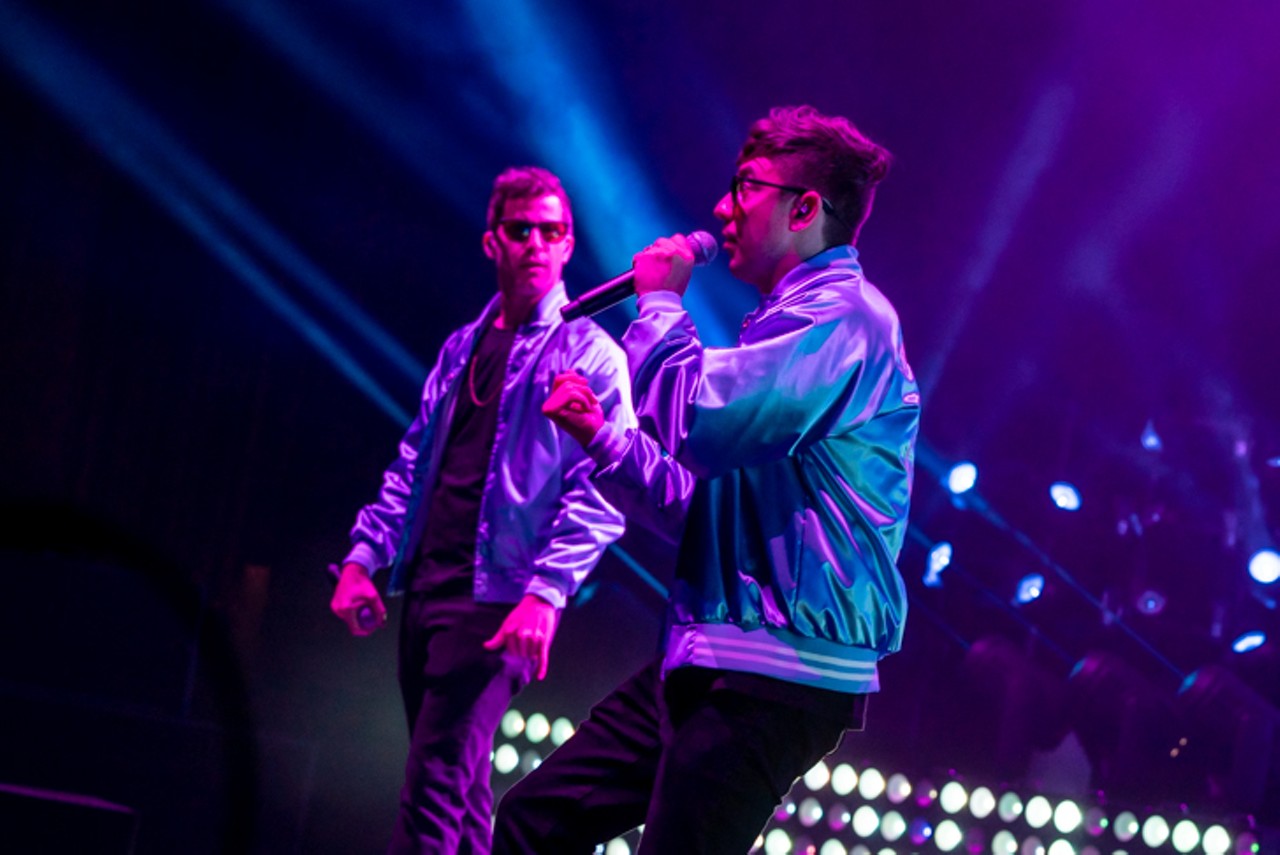 This is what it looked like when the Lonely Island performed at the Fox Theatre