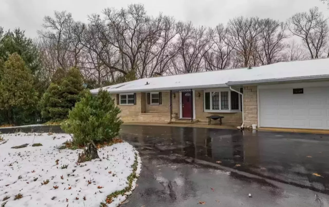 This Kalamazoo house comes with an indoor pool, sauna, and tree fort