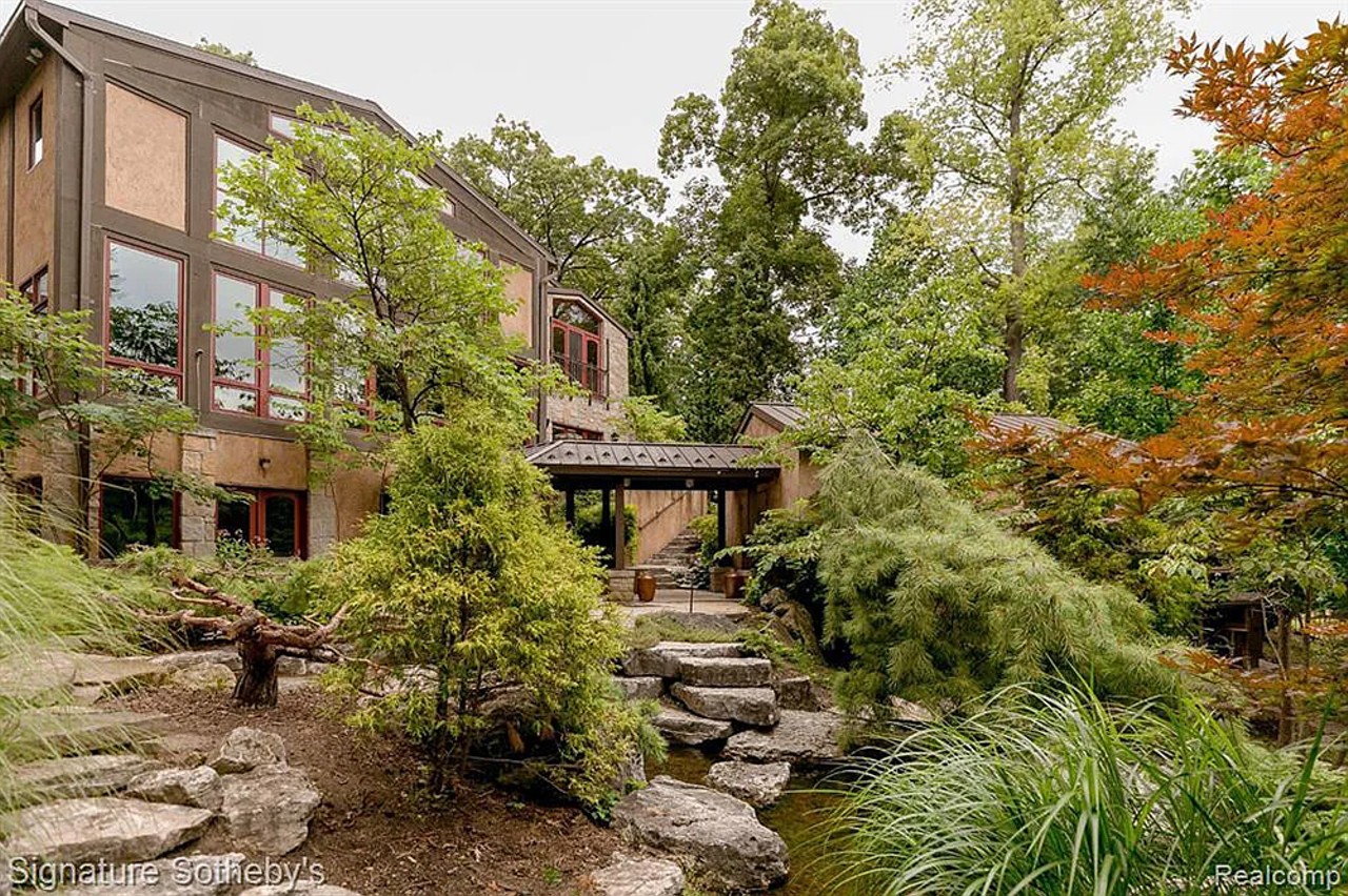 This metro Detroit mansion comes with a waterfall [PHOTOS]