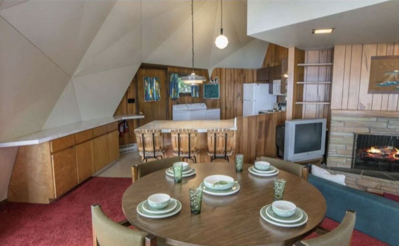 This mid-century dome home on Crystal Lake is a retro hideaway &#151;&nbsp;let's take a tour