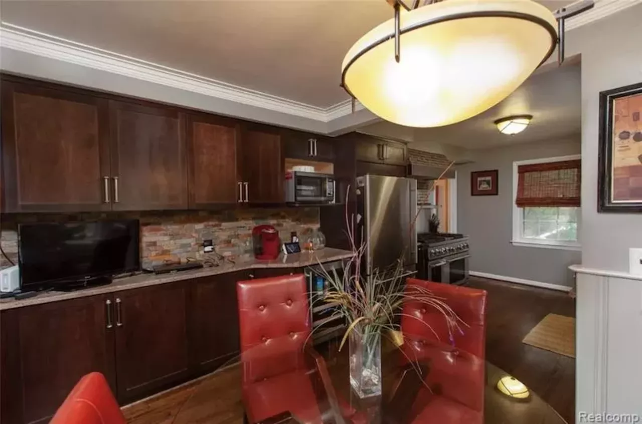 Image: This Palmer Woods home has a surprisingly huge garage