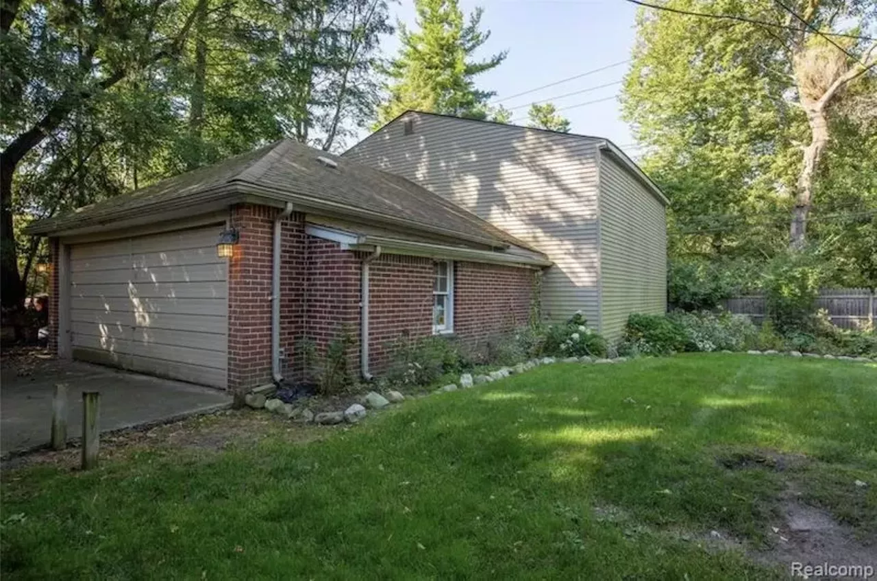 Image: This Palmer Woods home has a surprisingly huge garage