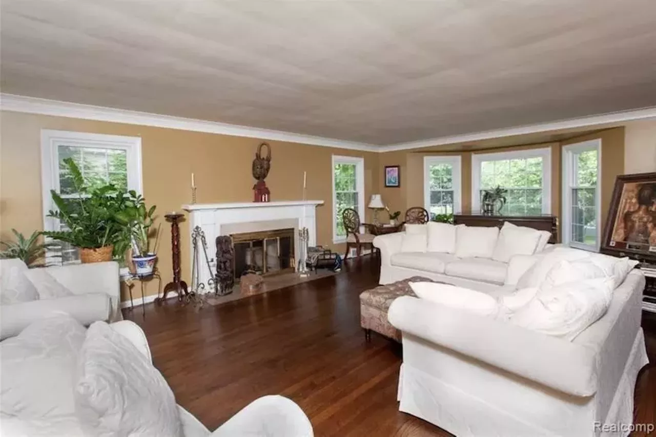 Image: This Palmer Woods home has a surprisingly huge garage