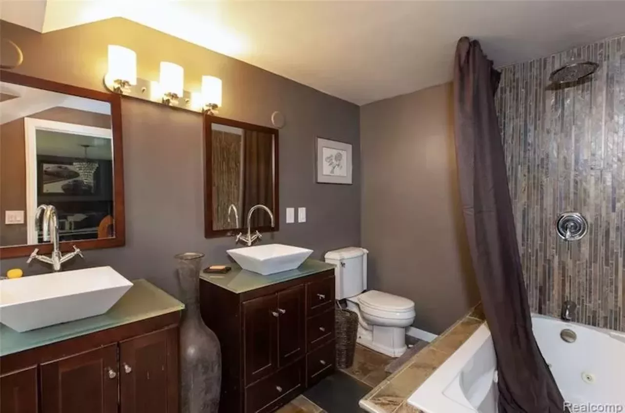 Image: This Palmer Woods home has a surprisingly huge garage