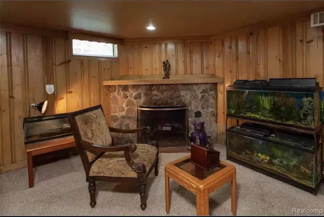 Image: This Palmer Woods home has a surprisingly huge garage