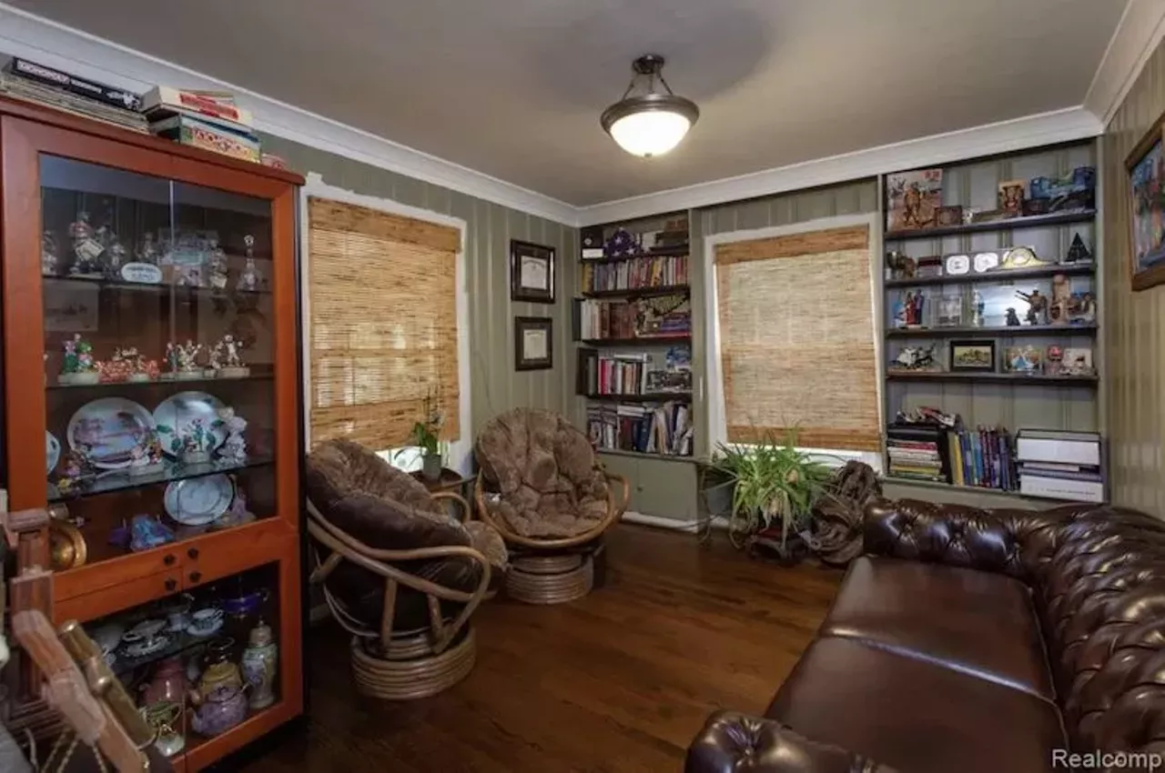 Image: This Palmer Woods home has a surprisingly huge garage
