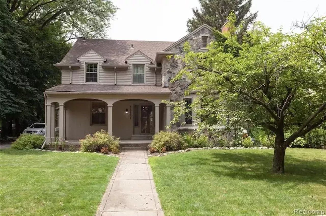 Image: This Palmer Woods home has a surprisingly huge garage