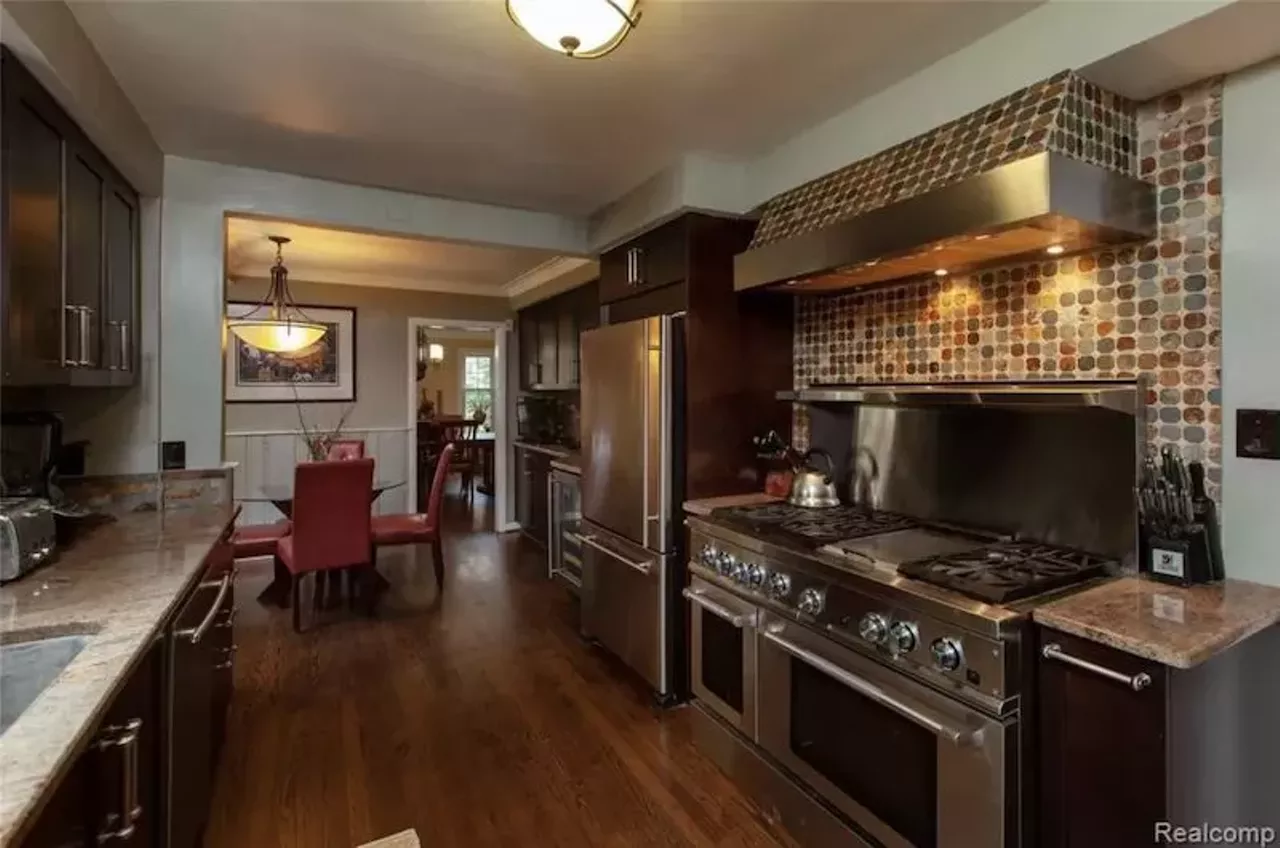 Image: This Palmer Woods home has a surprisingly huge garage