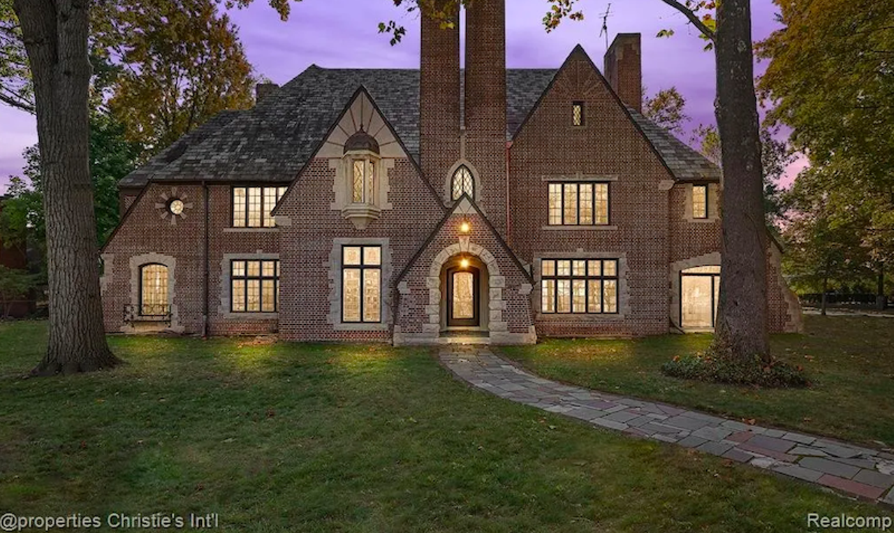 Image: This Palmer Woods home is up for sale and once belonged to a Detroit Tigers owner
