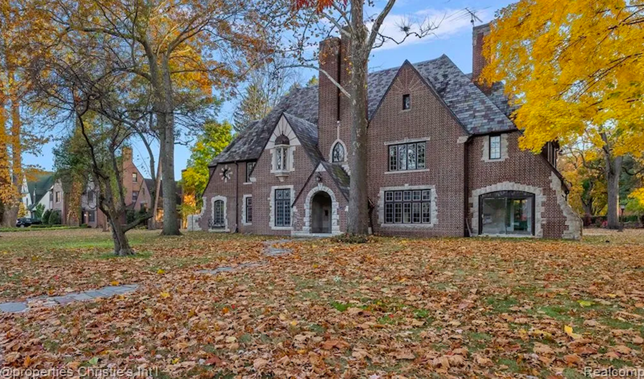 Image: This Palmer Woods home is up for sale and once belonged to a Detroit Tigers owner