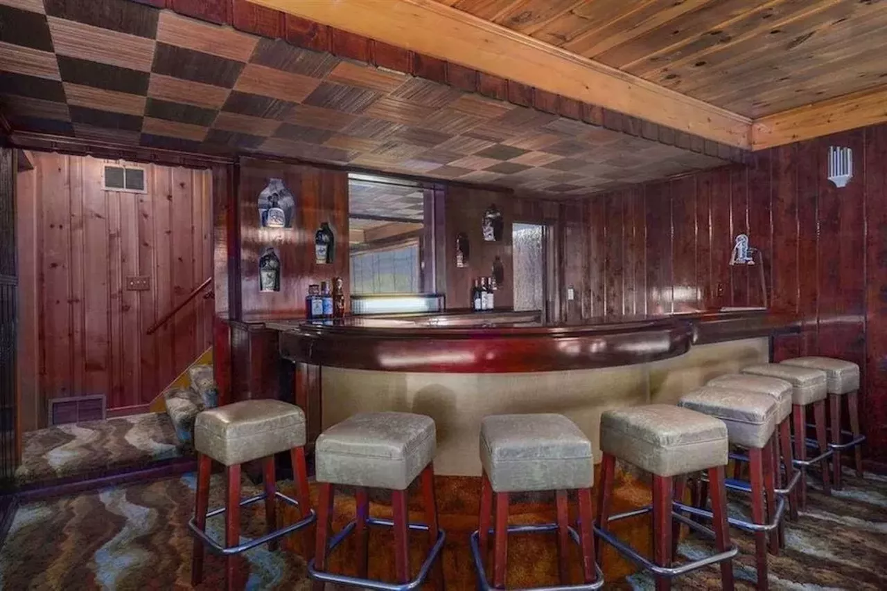 Image: This retro $2.59 million estate has a tunnel leading to Devils Lake