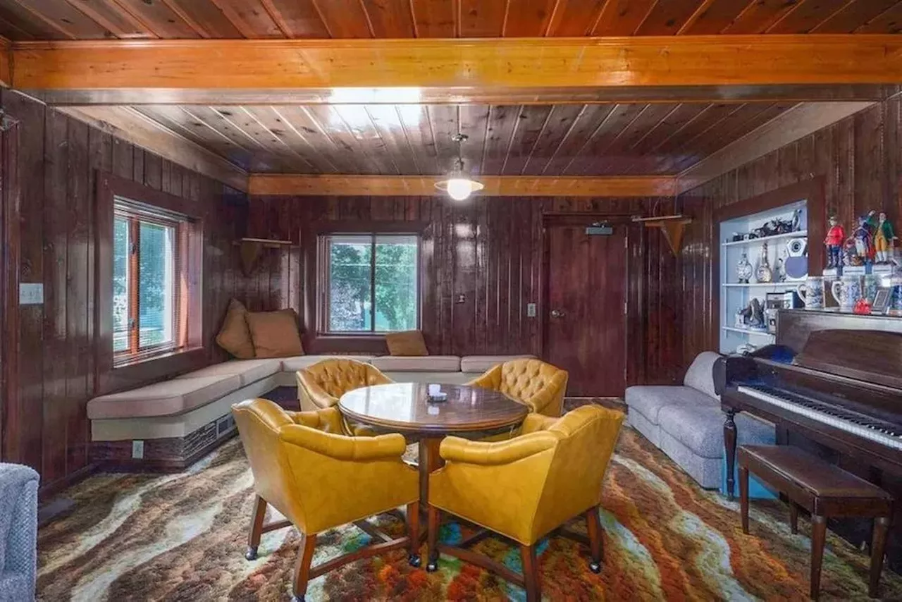 Image: This retro $2.59 million estate has a tunnel leading to Devils Lake