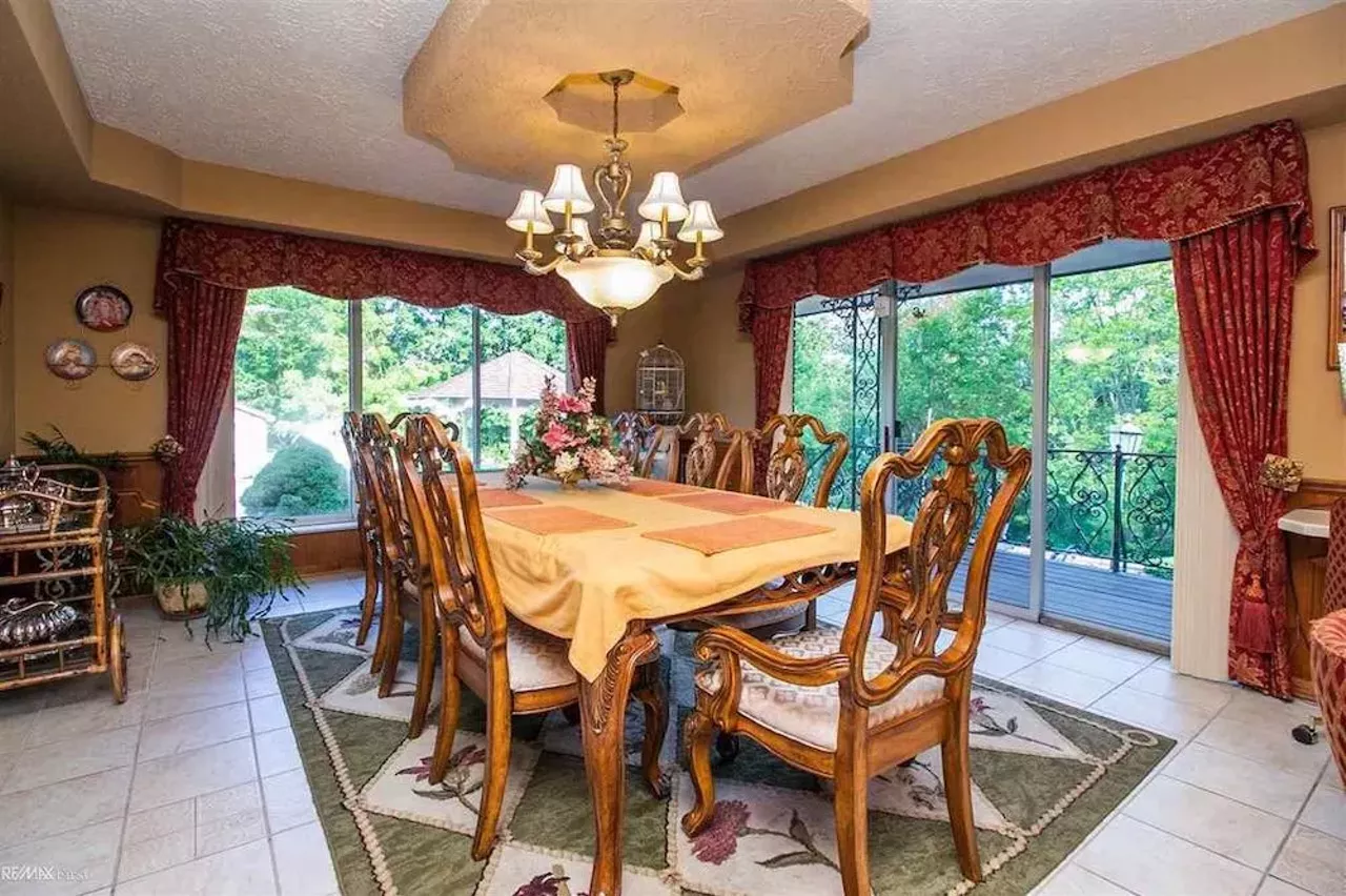 Image: This retro $597k home in Clinton Township has a mirrored indoor koi pond &#151;&nbsp;and we are speechless