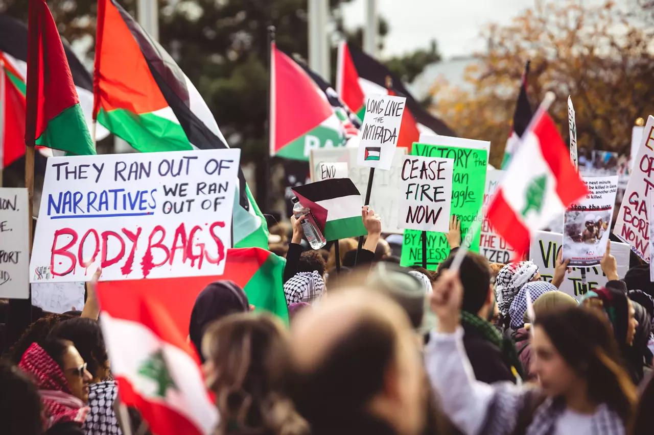 Image: Thousands march in Detroit demanding ceasefire in Gaza [PHOTOS]