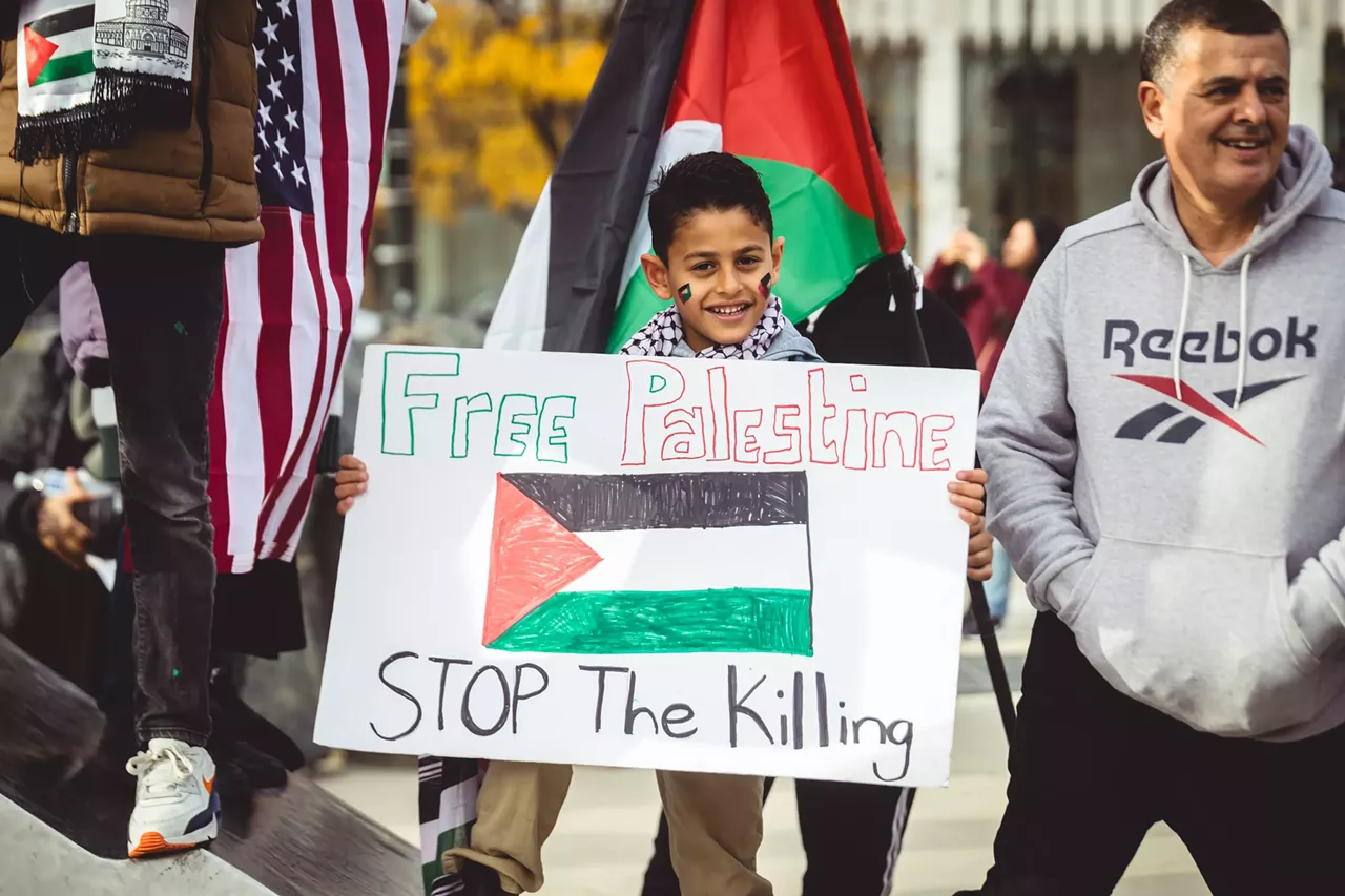 Image: Thousands march in Detroit demanding ceasefire in Gaza [PHOTOS]