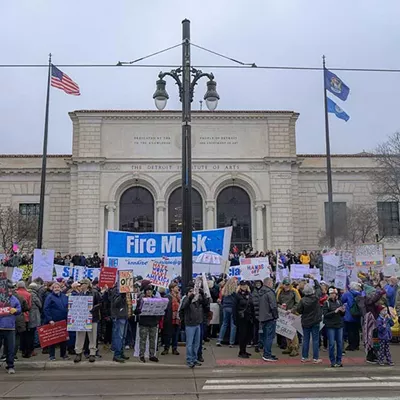 Image: Thousands protest Trump in Detroit as part of nationwide ‘Hands Off!’ rallies [PHOTOS]