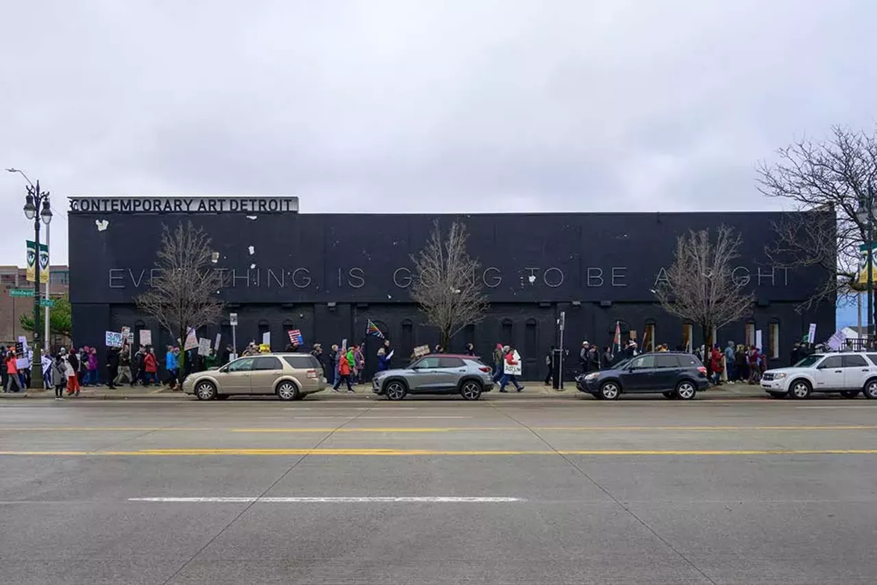 Image: Thousands protest Trump in Detroit as part of nationwide ‘Hands Off!’ rallies [PHOTOS]