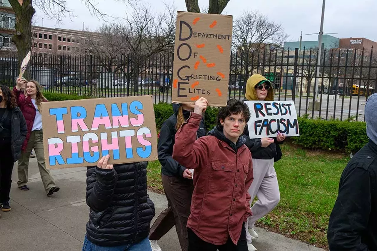 Image: Thousands protest Trump in Detroit as part of nationwide ‘Hands Off!’ rallies [PHOTOS]