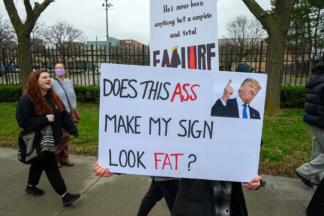 Image: Thousands protest Trump in Detroit as part of nationwide ‘Hands Off!’ rallies [PHOTOS]