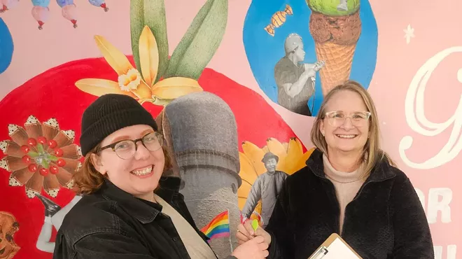 Cat Spencer of Beara Bakes (left) and Colleen Kennedy of Investors Realty Group (right).