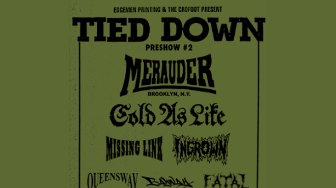 Image: TIED DOWN PRESHOW #2