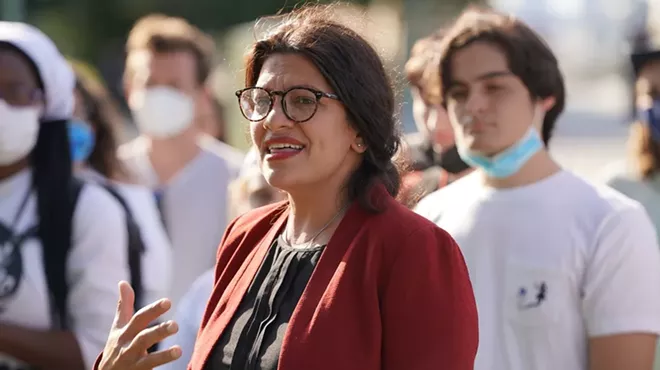 U.S. Rep. Rashida Tlaib.