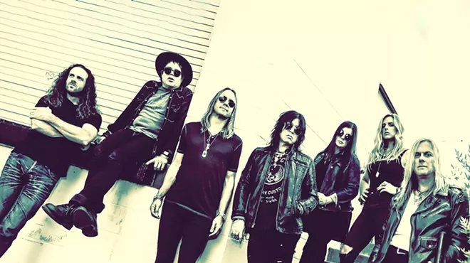 Image: Tom Keifer w/ LA Guns
