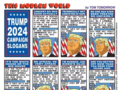 Image: Trump campaign slogans