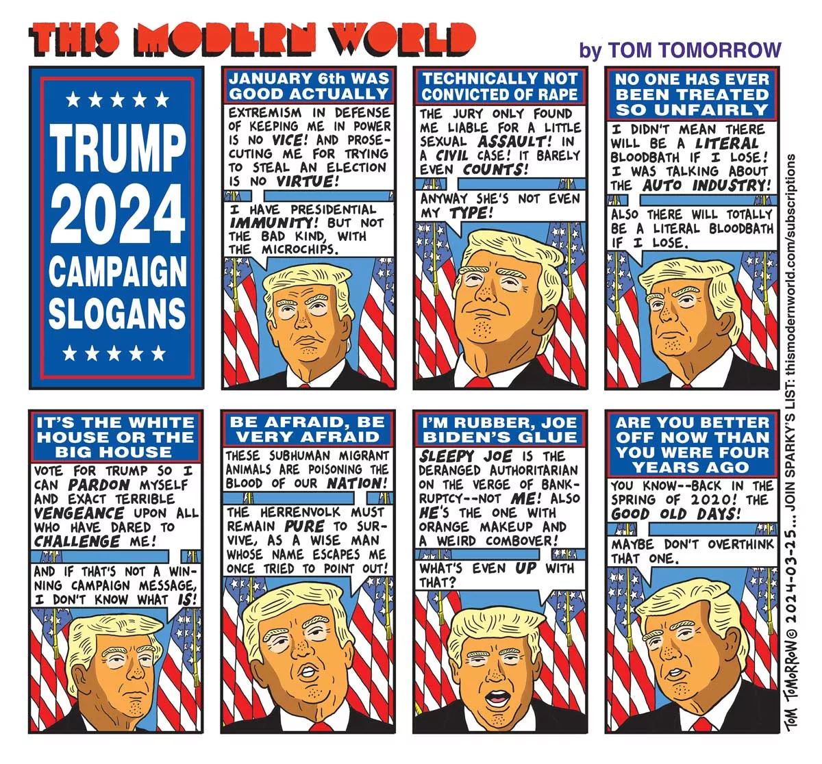 Image: Trump campaign slogans