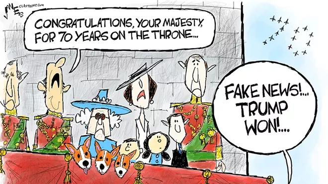 Image: Trumpin’ the Jubilee