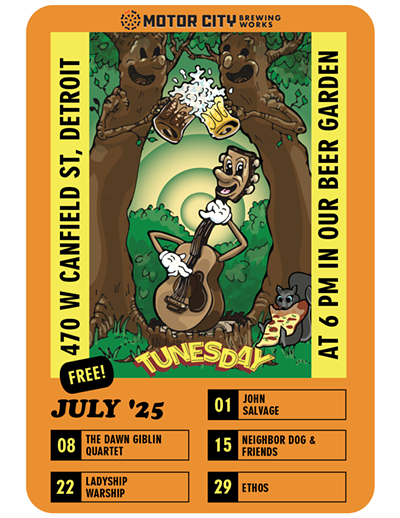 Live music in the Beer Garden!