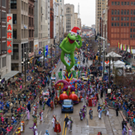 Calvin Johnson and Bishop Edgar Vann are Grand Marshals of this year's Thanksgiving Day Parade in Detroit