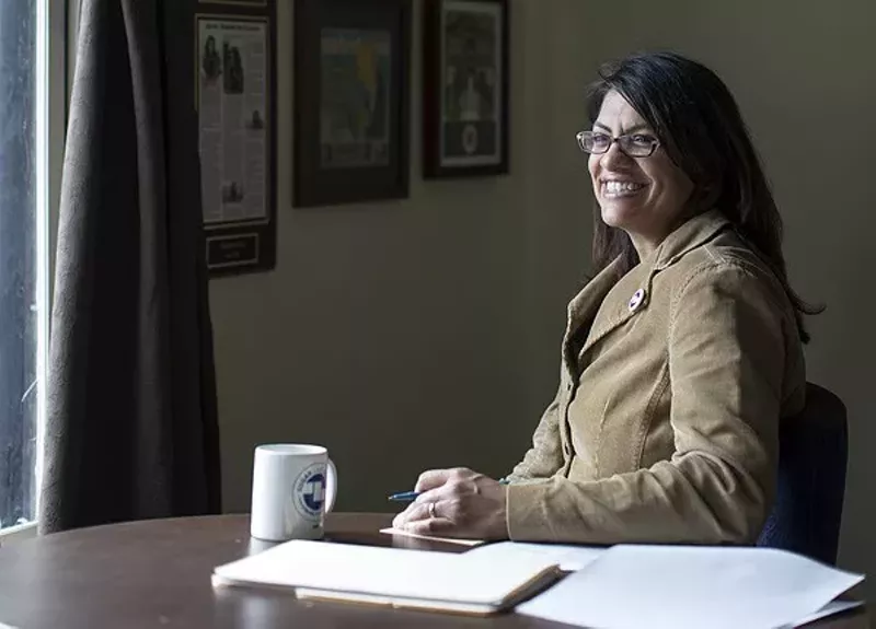 Rashida Tlaib. - Jacob Lewkow