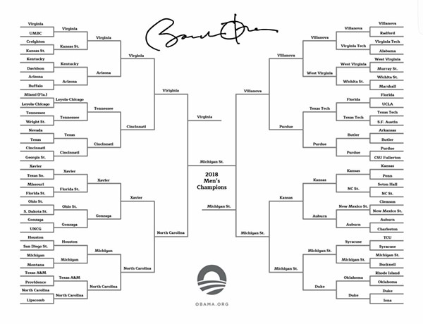 Barack Obama wants MSU to win it all in March Madness