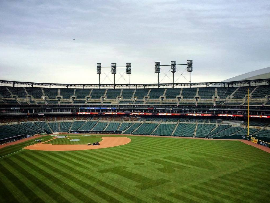 An empty Tigers stadium. No, this is not the low attendance game, there were about 15,000 people on hand for that. - MT File photo