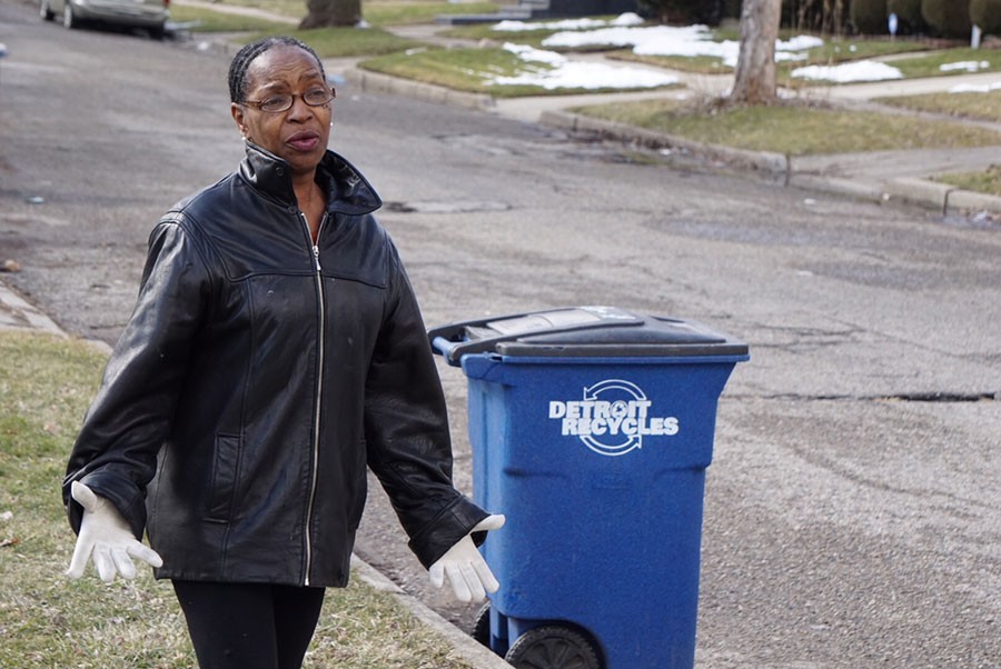 Sandra Turner-Handy is community engagement director for the Michigan Environmental Council and has been a tireless advocate of curbside recycling. - Jay Jurma