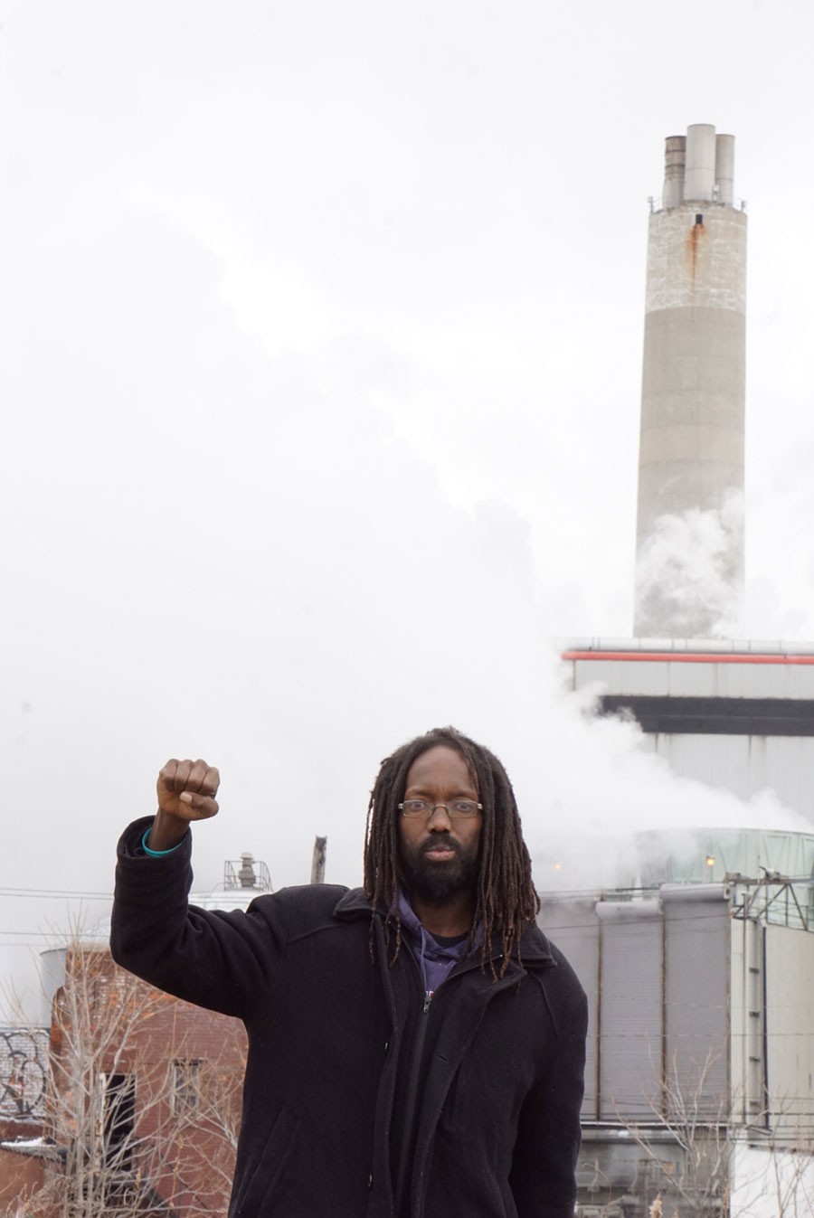 William Copeland is the climate justice director for the East Michigan Environmental Action Council, and is active with the Breathe Free Detroit campaign. - Jay Jurma
