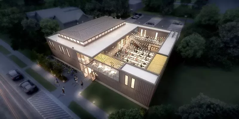 Cass Corridor shipping container food hall set for late May opening