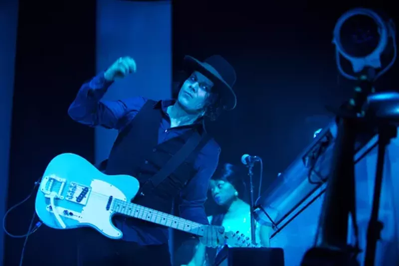 Jack White is playing at Third Man Records tonight