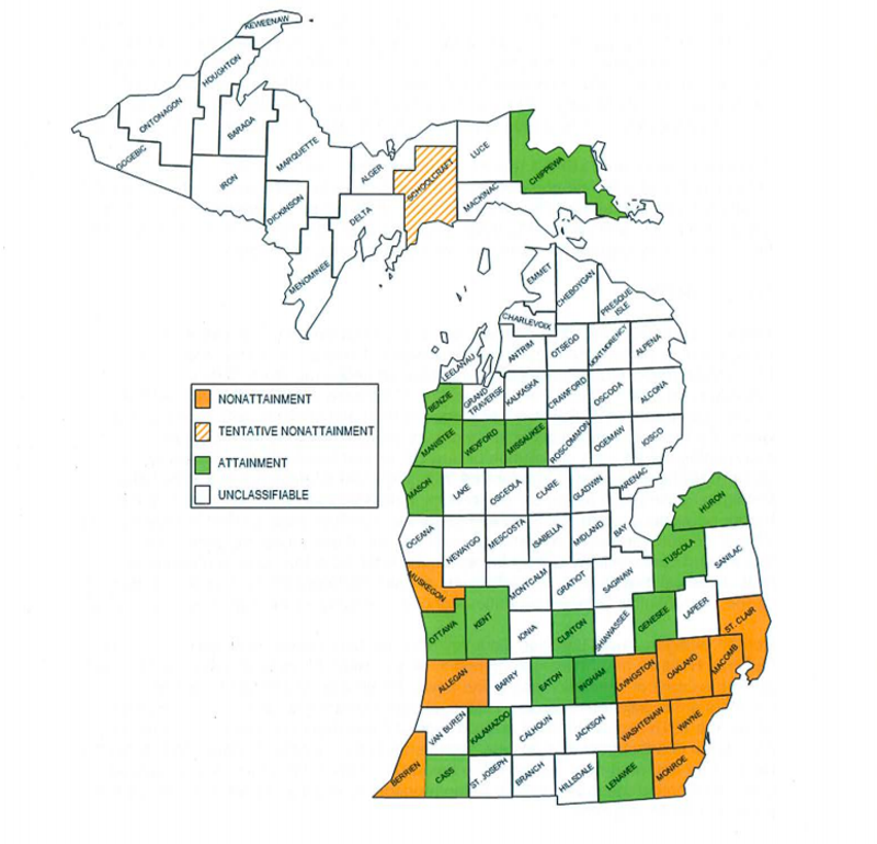 Seven southeast Michigan counties violate ozone pollution standards, EPA says (2)