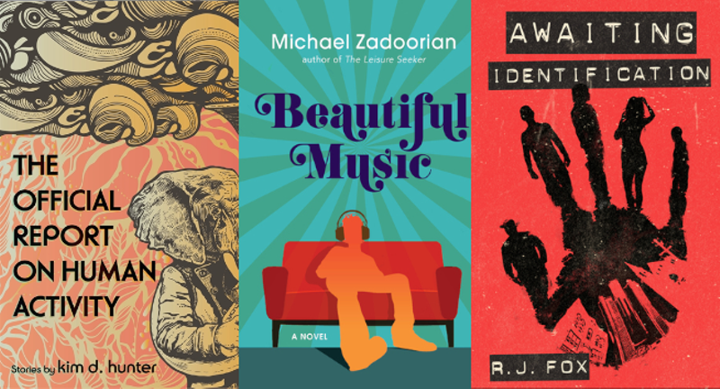 Hunter's, Zadoorian's and Fox's books. - Photos courtesy publishers