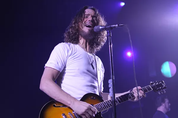 The late singer Chris Cornell. - Shutterstock