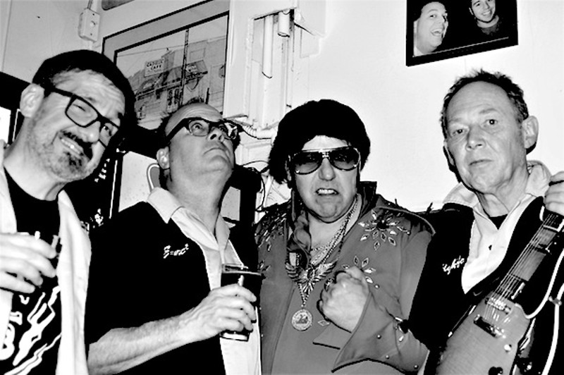 Eastside Elvis & the Motor City Mafia (l to r): Tim Suliman, Tim Taebel, Paul - PHOTO COURTESY EASTSIDE ELVIS