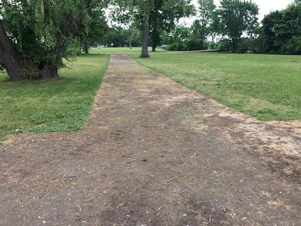 Once again, the Grand Prix tore up Belle Isle, and it's a muddy mess