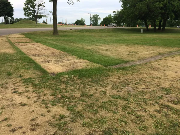 Once again, the Grand Prix tore up Belle Isle, and it's a muddy mess (3)